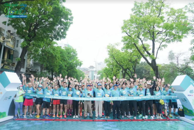 Khởi động giải chạy thiện nguyện ''BIDVRUN - Cho cuộc sống xanh'' ảnh 2
