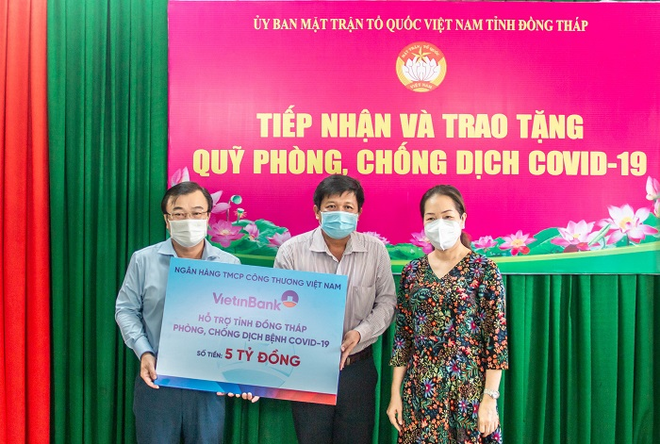 VietinBank tiếp tục dành hơn 27 tỷ đồng hỗ trợ các tỉnh phía Nam ảnh 1