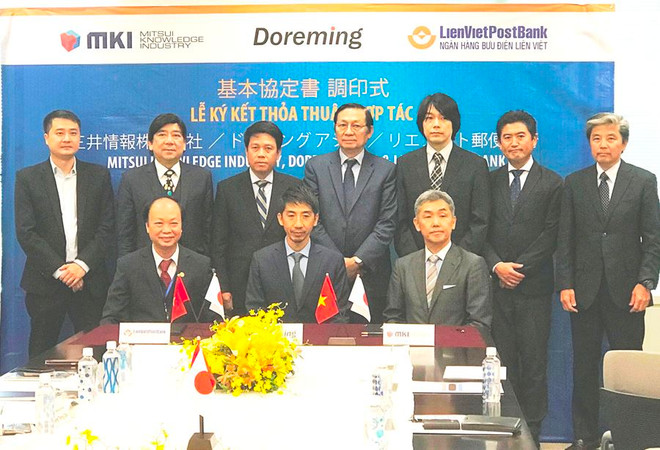 LienVietPostBank ký kết với đối tác Nhật Bản để thanh toán tiền lương ảnh 1