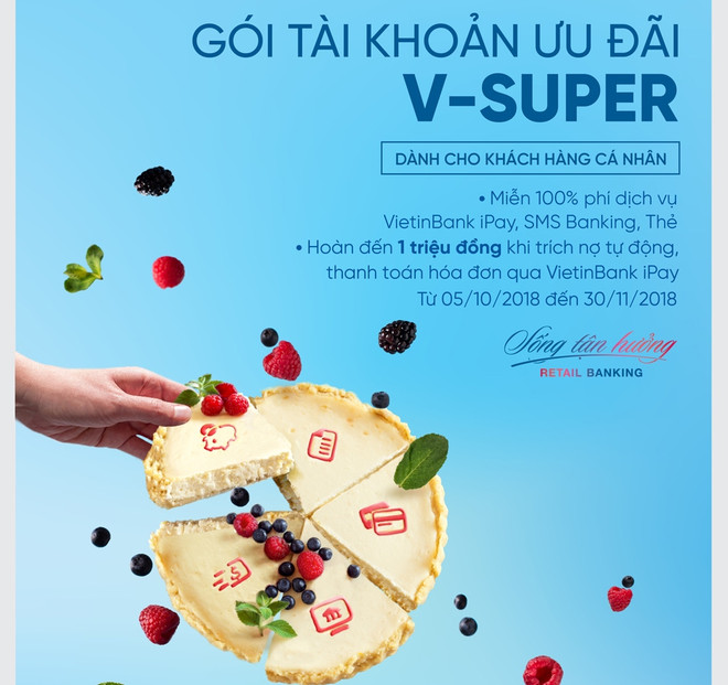 VietinBank: Nhiều ưu đãi từ gói tài khoản thanh toán V-SUPER ảnh 1