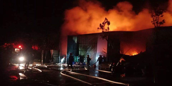 Hà Nội: Cháy lớn tại khu vực Viện điều tra quy hoạch rừng lúc nửa đêm ảnh 2