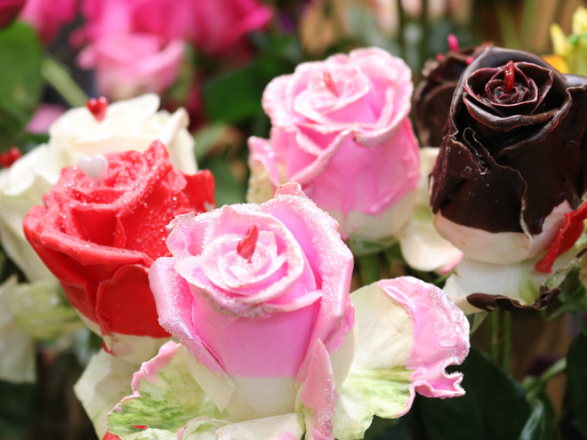 Hoa hồng đen độc đáo, ấn tượng “chuộng khách” dịp 8/3 ảnh 4