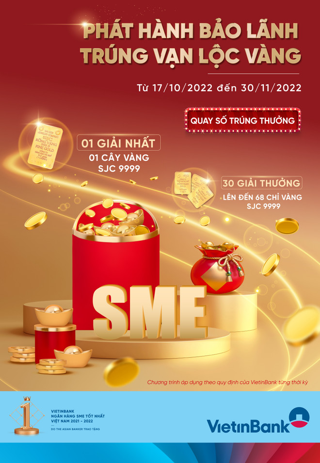 Phát hành bảo lãnh, nhận vàng SJC tại Ngân hàng VietinBank ảnh 2