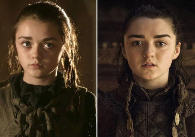 Gần 10 năm gắn bó với đoàn làm phim, cô bé Arya Stark (Maisie Williams) nay đã trở thành một thiếu nữ. (Nguồn: wussverdunkra) Arya chia sẻ về phân cảnh gây tranh cãi trong Game of Thrones 8 ảnh 1