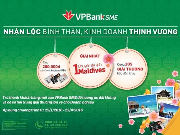 Doanh nghiệp có cơ hội du lịch Maldives khi vay vốn tại VPBank ảnh 1