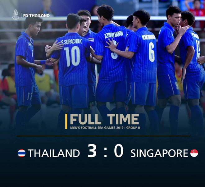 Thắng Singapore, U22 Thái Lan gây sức ép lên trận Việt Nam-Indonesia ảnh 1