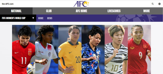 Trang chủ AFC điểm mặt sáu gương mặt cầu thủ nữ đáng chú ý của châu Á tại World Cup Nữ 2023. Tiền đạo Huỳnh Như được AFC đặt kỳ vọng tỏa sáng ở World Cup Nữ 2023 ảnh 2