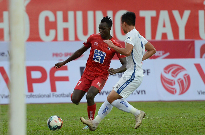 Hải Phòng chia điểm với Quảng Nam trên sân Lạch Tray ở vòng 2 V-League ảnh 1