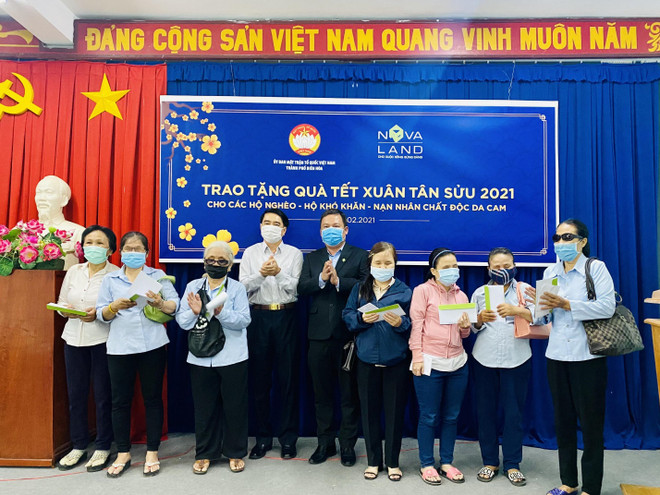 Nova Group sát cánh cùng hộ nghèo, nạn nhân chất độc da cam ở Đồng Nai ảnh 1