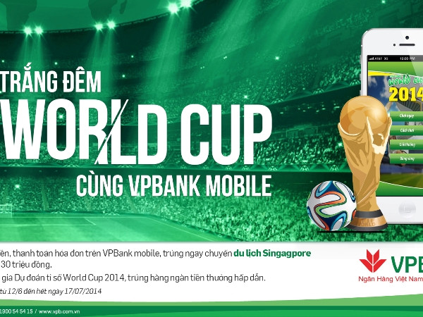 Ngân hàng dành nhiều phần quà hấp dẫn nhân dịp World Cup 2014 ảnh 1