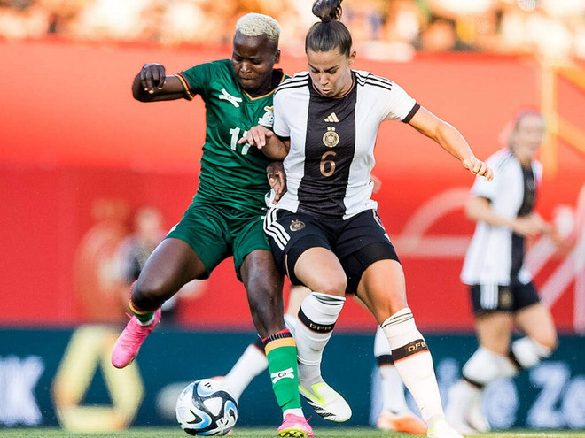 Trước thềm World Cup Nữ 2023: Tuyển Đức bại trận trước Tuyển Zambia ảnh 2