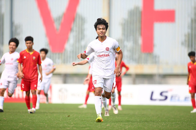 Thủ quân U17 Việt Nam tỏa sáng, Viettel vô địch U17 Quốc gia 2023 ảnh 1