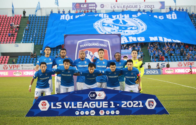 Câu lạc bộ Quảng Ninh giải thể sau mùa giải 2021 vì nhà tài trợ chính chấm dứt hợp đồng. (Ảnh: VPF) Cần làm gì để các CLB bóng đá Việt ổn định tài chính mỗi mùa giải? ảnh 1