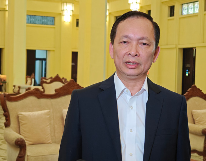 Phó Thống đốc Đào Minh Tú cho biết Ngân hàng Nhà nước đang trình Chính phủ sửa gói tín dụng 120.000 tỷ đồng dành cho nhà ở xã hội theo hướng tốt hơn cho người mua nhà. (Ảnh: Vietnam+) 1721778854457.jpg