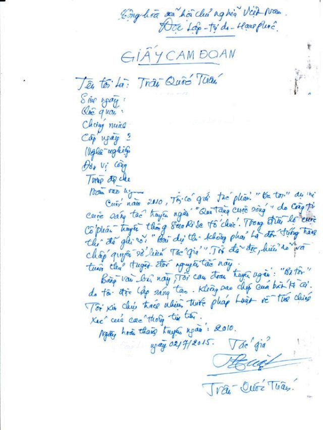 Nghi vấn đạo nội dung: Đối tác của VTV3 “bịa” tác giả Trần Quốc Tuấn? ảnh 2