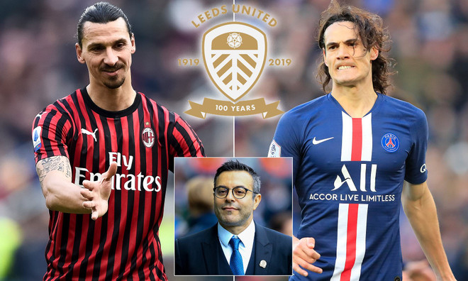 Leeds United 'chơi lớn' khi chiêu mộ Ibrahimovic và Edinson Cavani ảnh 1