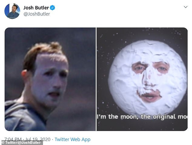 Ông chủ Facebook bị chế ảnh vì bôi kem chống nắng khi lướt sóng ảnh 3