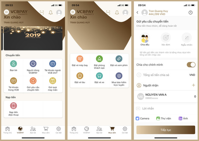 Vietcombank cải tiến và bổ sung các tiện ích mới trên VCBPAY ảnh 2