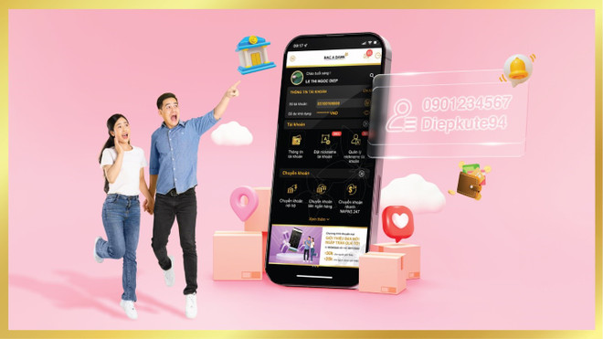 BAC A BANK chính thức ra mắt tính năng đặt nickname tài khoản ảnh 1