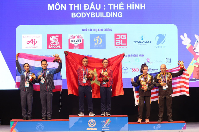 Đội tuyển thể hình Việt Nam xuất sắc vượt chỉ tiêu tại SEA Games 31 ảnh 3