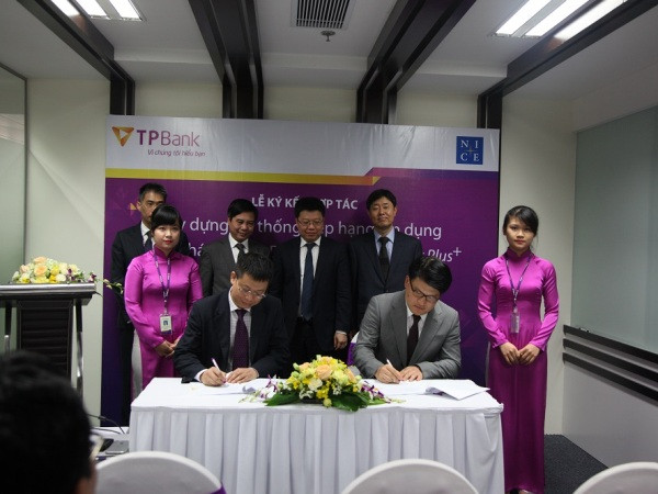 TPBank và Tập đoàn NICE hợp tác xây dựng xếp hạng tín dụng ảnh 1