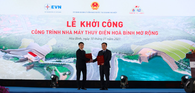 Vietcombank tài trợ 4.000 tỷ đồng xây dựng thủy điện Hòa Bình mở rộng ảnh 1