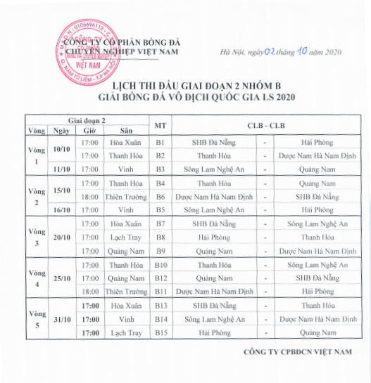 Lịch thi đấu giai đoạn hai V-League: Công Phượng sớm đối đầu Quang Hải ảnh 4