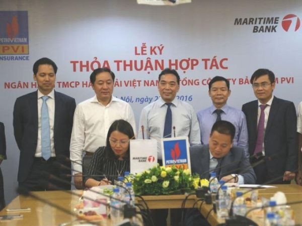 Maritime Bank ký thỏa thuận cung cấp các giải pháp tài chính cho PVI ảnh 1
