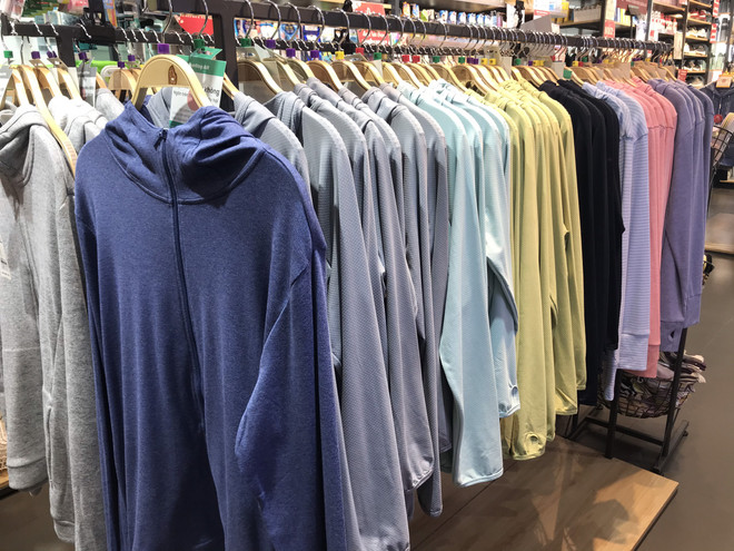 Hà Nội: Thị trường áo chống nắng bắt đầu sôi động chuẩn bị vào Hè ảnh 1