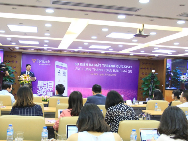 TPBank ra mắt ứng dụng thanh toán, chuyển tiền bằng mã QR trên di động ảnh 1