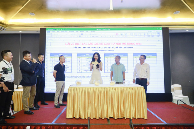 Ra mắt Giải vô địch các Câu lạc bộ golf Hà Nội mở rộng 2022 ảnh 1