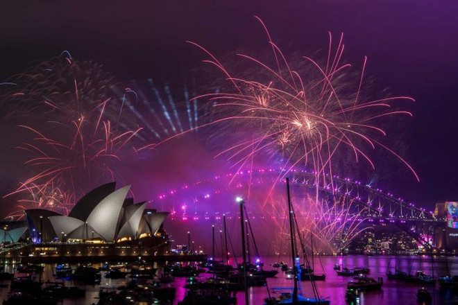 Pháo hoa tại Sydney trong dịp năm mới. (Nguồn: ABC) Thành phố Sydney sẽ tổ chức lễ đón Tết Nguyên đán 2020 lớn nhất ảnh 1