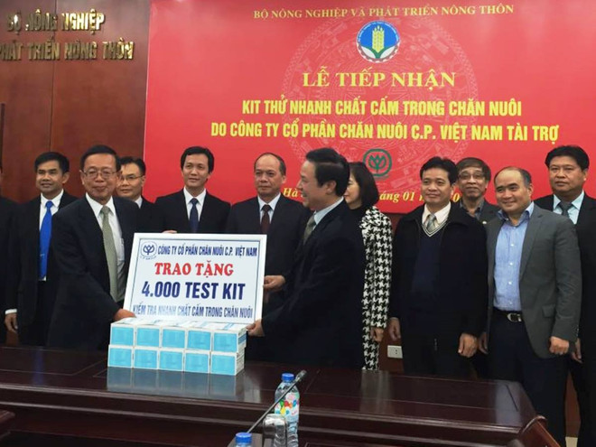 Tặng 4.000 bộ kít thử nhanh chất cấm trong thức ăn chăn nuôi ảnh 1