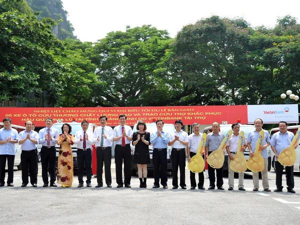 VietinBank chung tay sẻ chia với nhân dân tỉnh Quảng Ninh ảnh 1