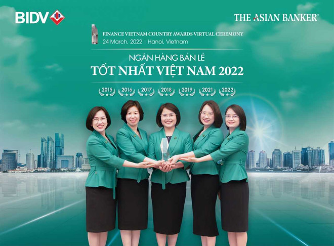 BIDV nhận giải ‘Ngân hàng bán lẻ tốt nhất Việt Nam 2022’ ảnh 1