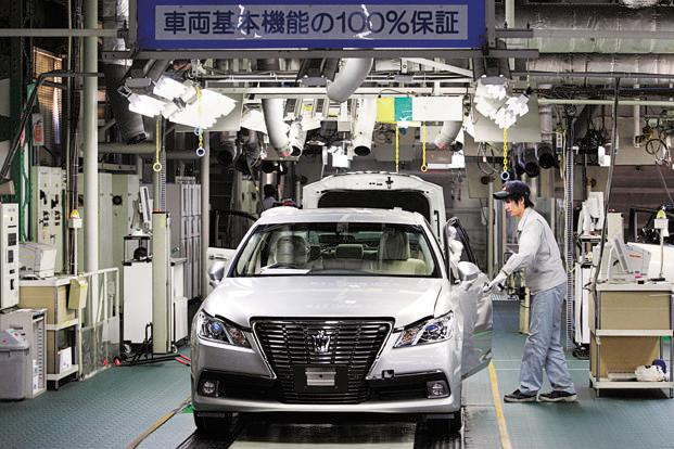 Một nhà máy Toyota ở Trung Quốc. (Ảnh: Livemint) Nhiều hãng ôtô Nhật Bản tiếp tục dừng hoạt động sản xuất ở Trung Quốc ảnh 1