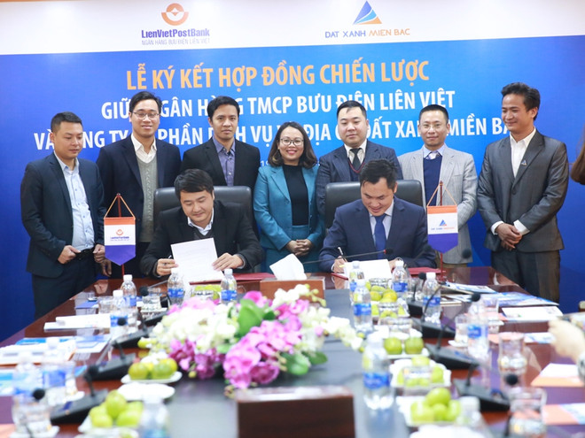 LienVietPostBank bắt tay Đất Xanh Miền Bắc thu hộ phí chung cư ảnh 1