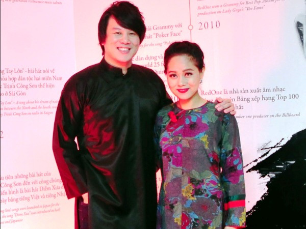 Nhà sản xuất của Lady Gaga “mê đắm” Hoàng Quyên trong tà áo dài ảnh 3