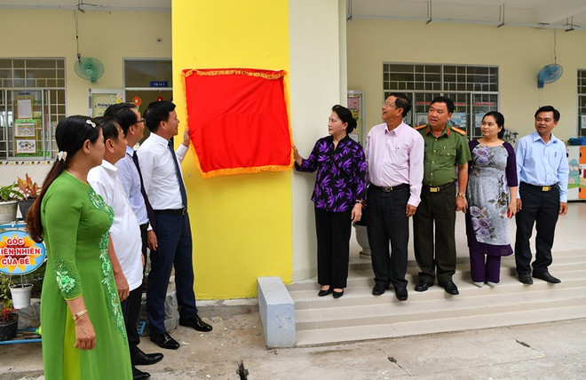 Vietcombank bàn giao trường mầm non cho Cần Thơ trị giá 5 tỷ đồng ảnh 2