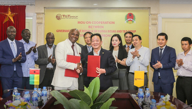 Tập đoàn T&T Group cam kết nhập khẩu điều thô của Guinea Bissau ảnh 1