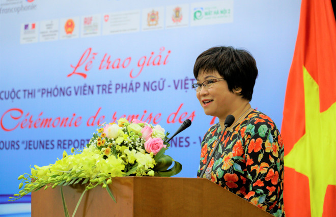 Trao giải thưởng Cuộc thi 'Phóng viên trẻ Pháp ngữ-Việt Nam 2019' ảnh 2