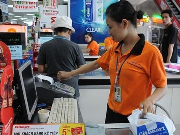 Khách hàng quẹt thẻ tại siêu thị. (Nguồn: NAPAS) NAPAS và Woori Bank kết nối thành công dịch vụ chuyển mạch ATM ảnh 1