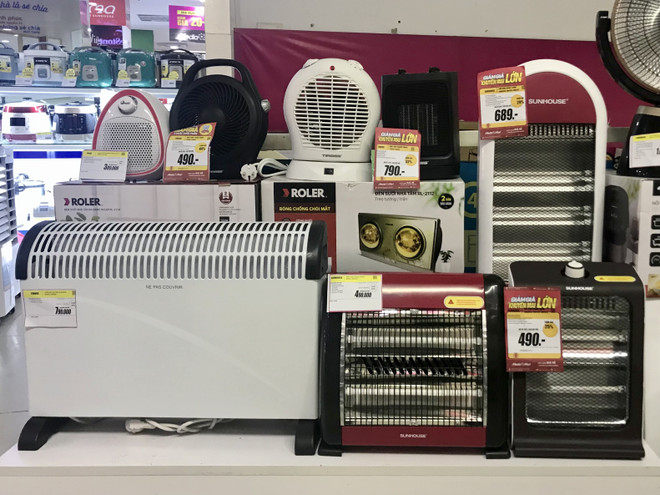 Hà Nội: Thời tiết chuyển lạnh, thị trường thiết bị sưởi chưa 'nóng' ảnh 1