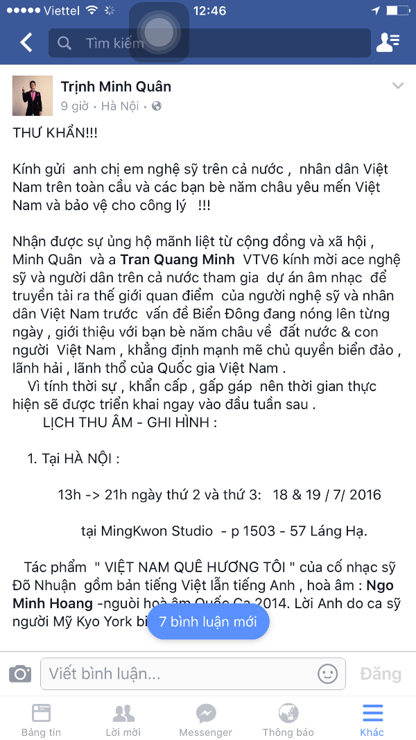 Nghệ sỹ Việt phát động dự án âm nhạc cộng đồng về chủ quyền Biển Đông ảnh 2
