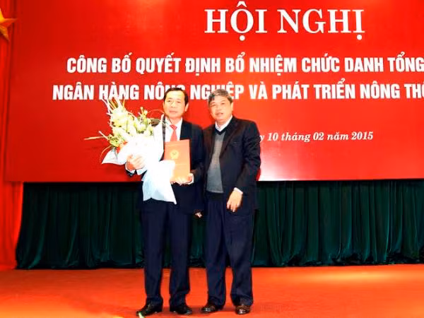 Ông Tiết Văn Thành chính thức được bổ nhiệm Tổng giám đốc Agribank ảnh 1