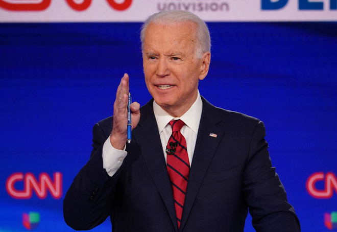 Ông Joe Biden chiến thắng trong cuộc bầu cử sơ bộ ở bang Alas ảnh 1