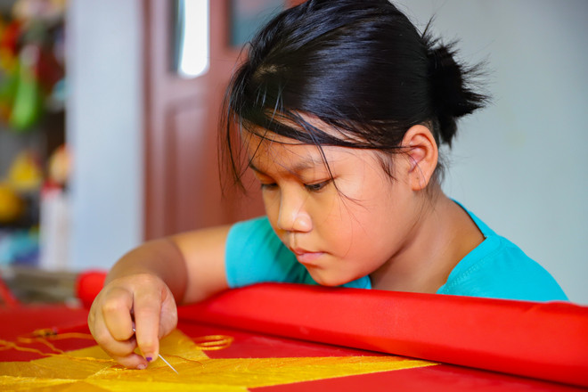 Làng may cờ Từ Vân: Nơi giữ gìn hồn thiêng sông núi ảnh 5