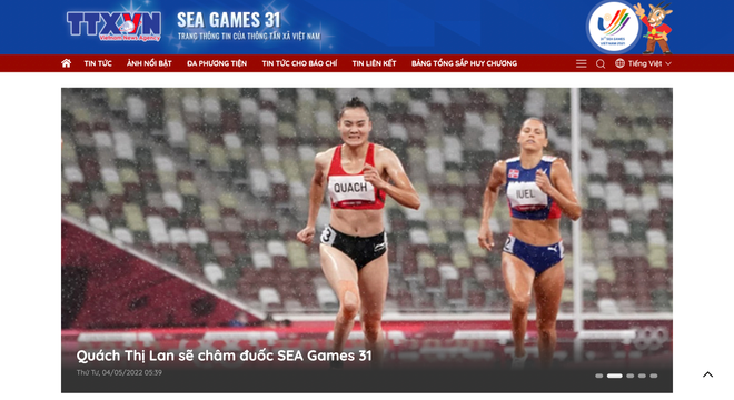 TTXVN chính thức ra mắt chuyên trang tin tức về SEA Games 31 ảnh 2