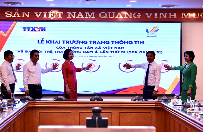 TTXVN chính thức ra mắt chuyên trang tin tức về SEA Games 31 ảnh 1