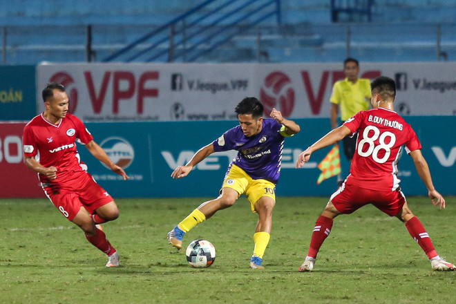Hà Nội FC đánh bại đương kim vô địch V-League Viettel ở chung kết cúp Quốc gia mùa giải qua. (Ảnh: Hiển Nguyễn/Vietnam+) Hà Nội FC: Thấy gì từ 'nhà vua' bị truất ngôi vị thống trị V-League? ảnh 2
